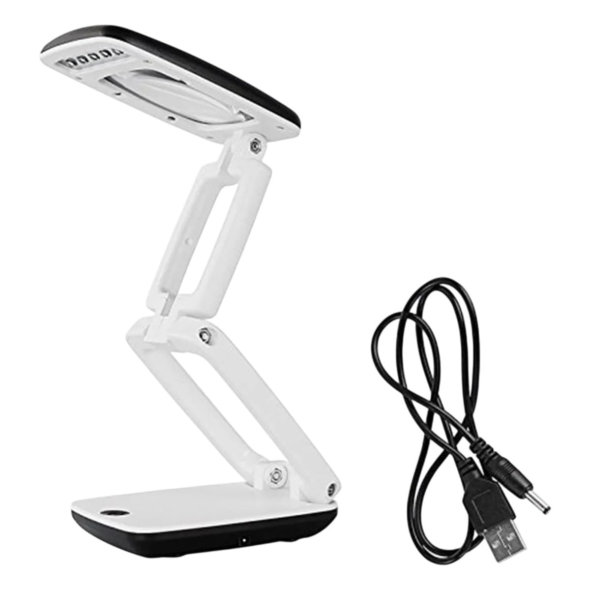 Lighted Desk Magnifying Glass Lamp with Light On Stand Led P
