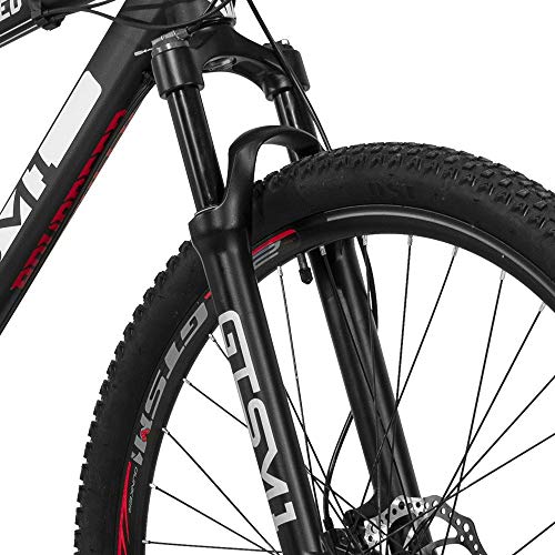 BICICLETA GTSM1 ARO 29 FREIO A DISCO HIDRÁULICO CÂMBIO MX9 27 MARCHAS E SUSPENSÃO COM TRAVA NO GUIDÃ