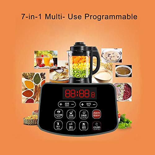 Joyoung JYL-Y15U Professional Grade Countertop Blender, Soy Milk Maker, Juicer, Food Processor, Makes Warm Drink at 47 Oz and Cold Drink at 60 Oz with One-Click Cleaning Function - Thumbnail 5