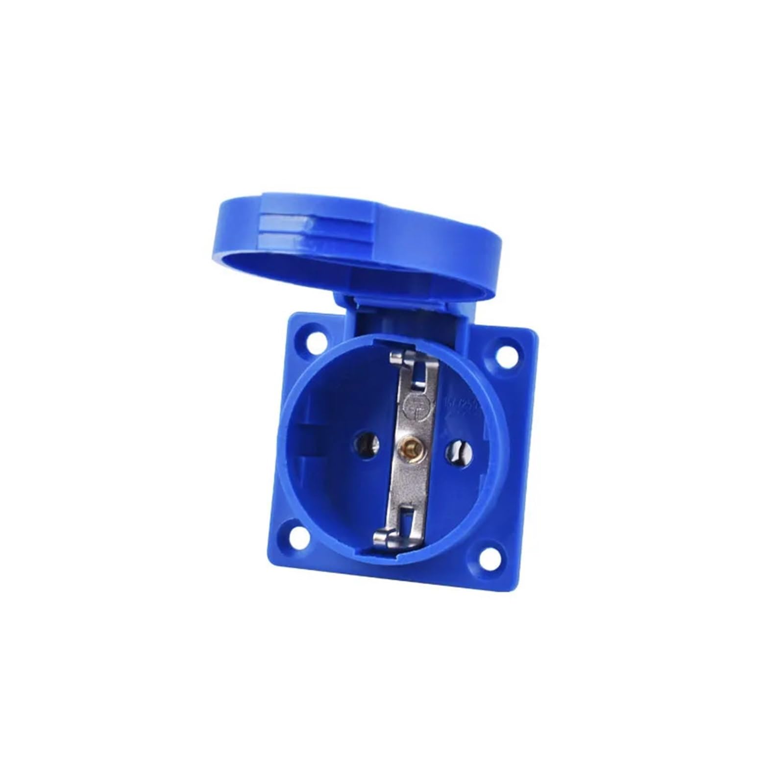Enchufe industrial IP44 estanco de 16A 2P+E para aire acondicionado residencial
