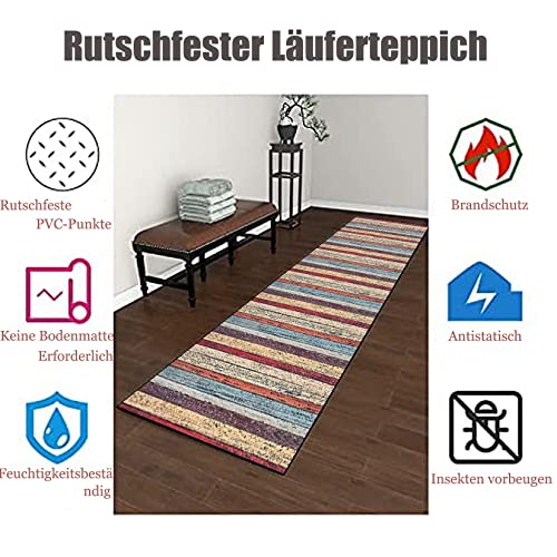 Alfombrilla pasillo largo antideslizante ideal para cocina y dormitorios 7