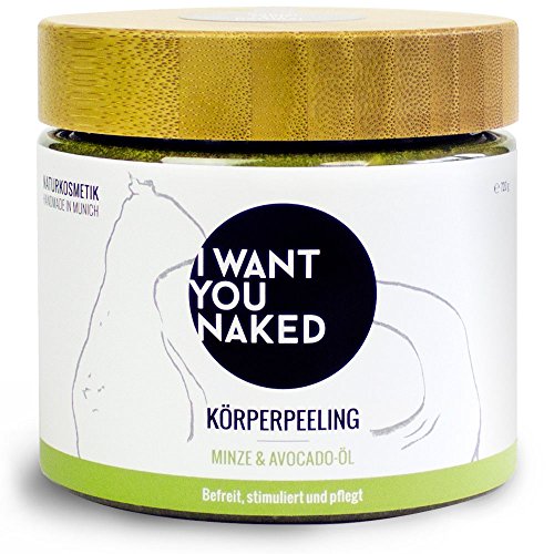 Preisvergleich Produktbild I Want You Naked - Körperpeeling - Minze & Avocado-Öl (720g)