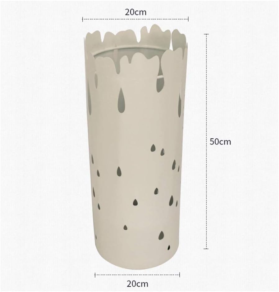 Metal Round Umbrella Stand, Home Decor Household Corridor Balcony Storage Bucket Walking Stick Storage Bin Stand