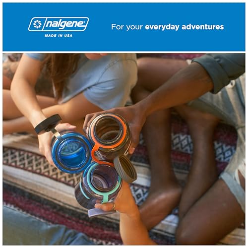 Image of Nalgene 32 oz Wide Mouth Water Bottle | BPA-Free, Durable & Leak Proof, Lightweight Bottle for Hiking & Gym, Work & Travel
