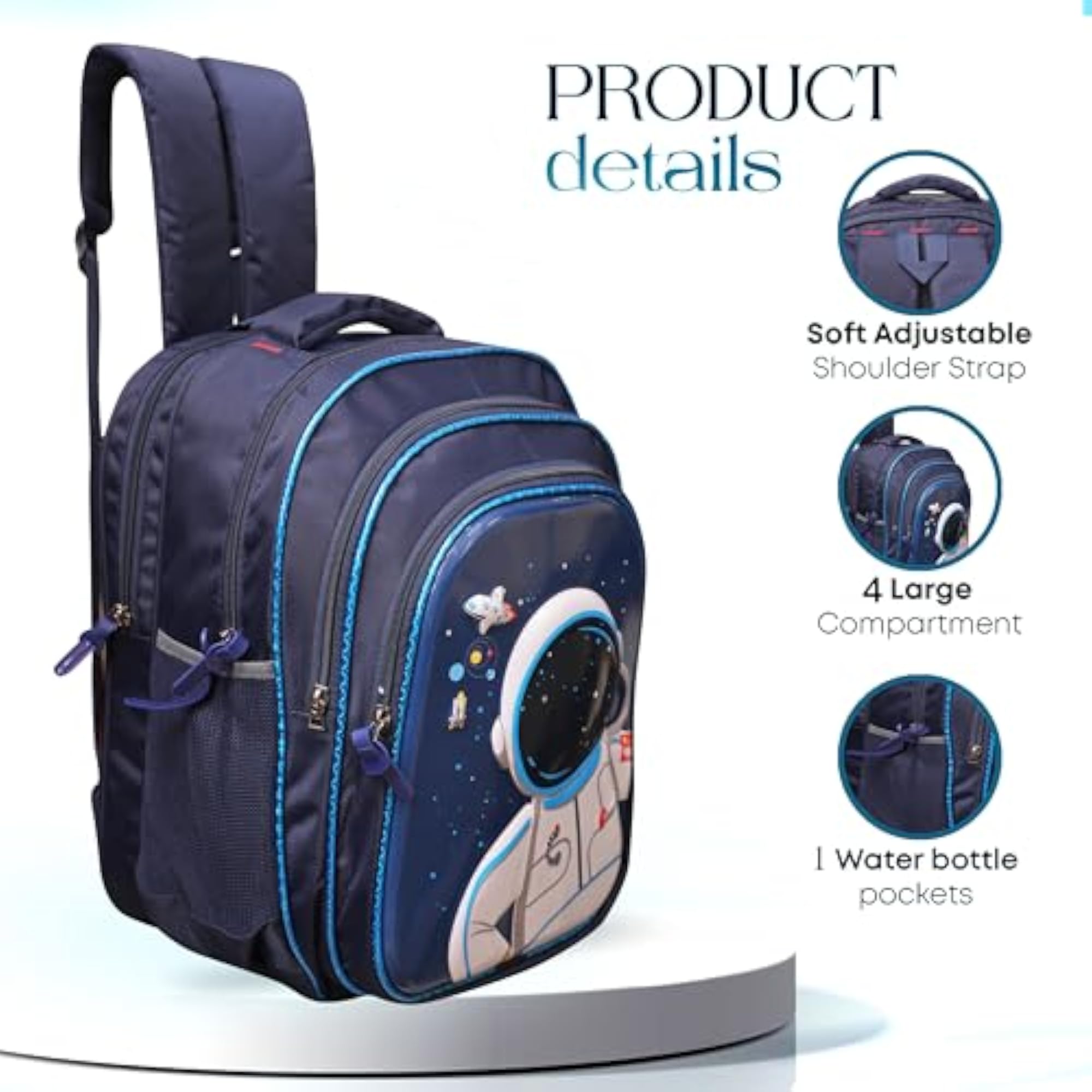 School Combo Backpack Set for Kids
