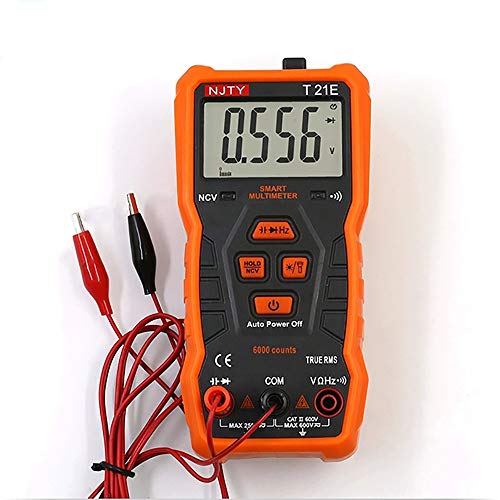 Electrical Multimeter T21E Intelligent Multimeter Digital High Precision Automatic Small Portable No Shift Universal Meter, Electrical Multimeter, Intelligent Anti Burning, Intelligent Identification
