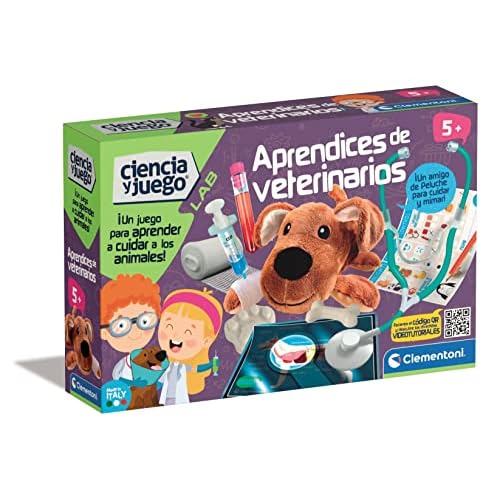 Clementoni- Ciencia Kit Veterinario SOS, Multicolor, Talla única (55464)