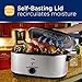 Oster Roaster Oven with Self-Basting Lid | 22 Qt, Stainless Steel