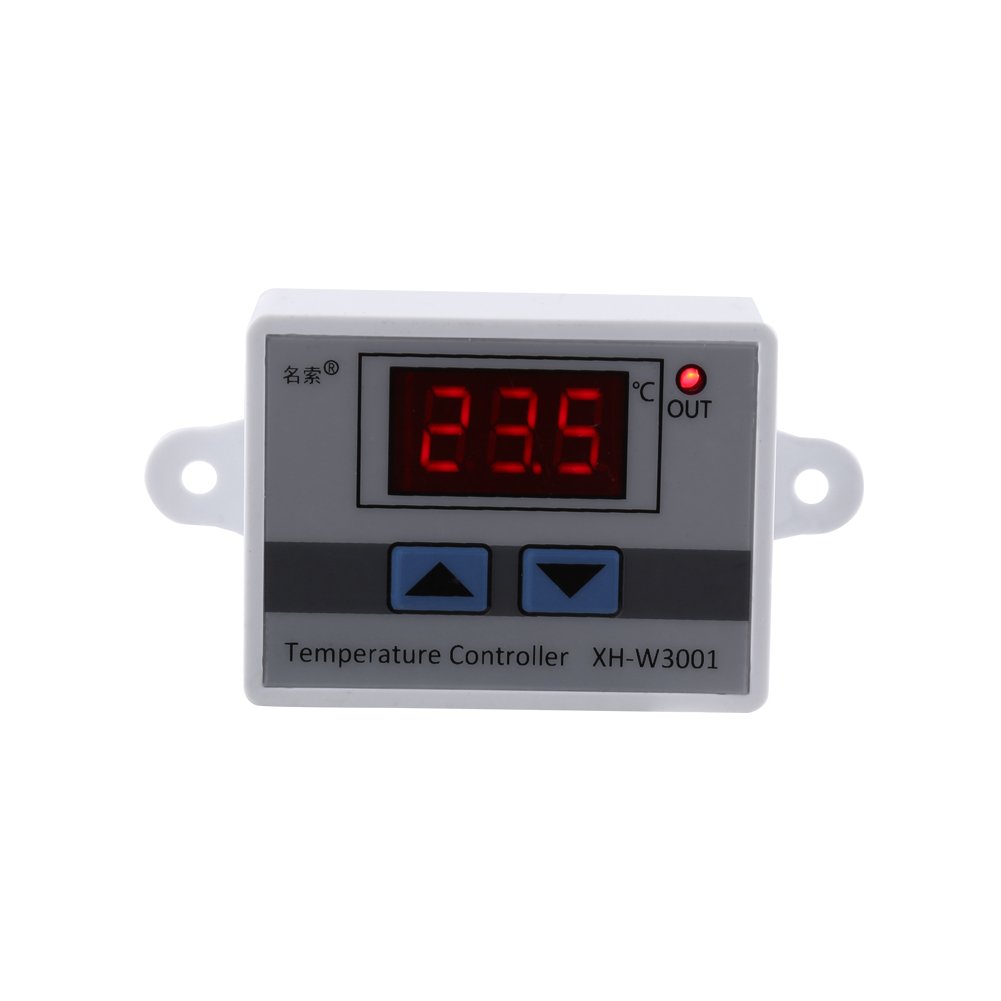 01 02 015 Digital Thermostat Temperature Controller Switch 12V Thermostat Switch for Equipment Case 3