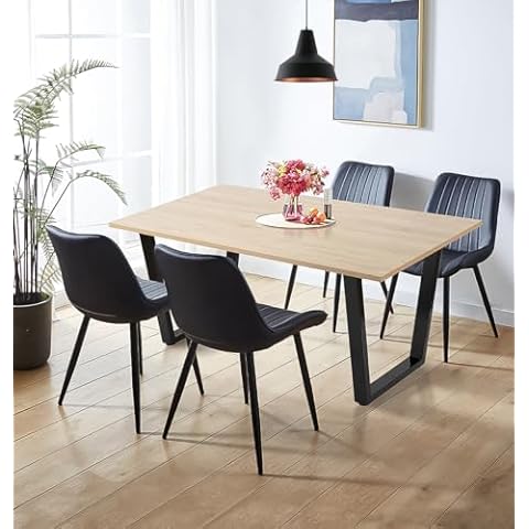 Hallowood Furniture Dudley Large Dining Table Set Cover