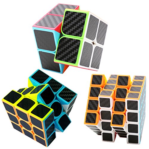 Cube Carbon Fiber Sticker Coolzon® Speed Cube Dice