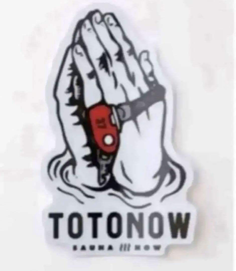 Sauna TOTONOW Totonau Sanau Sticker Set of 2 Sauna