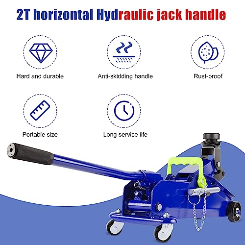 Image of Windspeed 2 Pack Horizontal Hydraulic Jack Handle, 2 Ton Floor Jack Handle Replacement for Car Jack Pole Lever Handle, Use for Car Jack Accessories