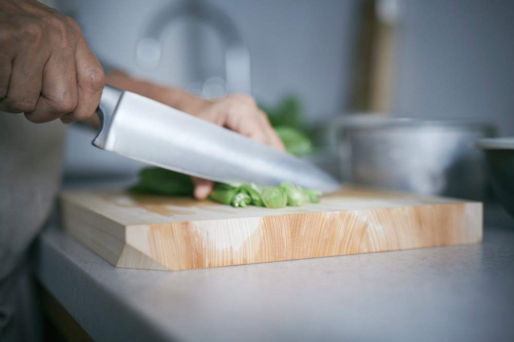 Amazon｜ヤマコー 日本製 まな板 臺處 桧 MANAITA 木箱入 27×27×3cm  