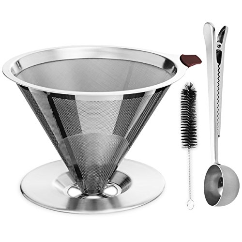 Vick Mall Kaffeefilter aus Edelstahl 304 auf separatem...