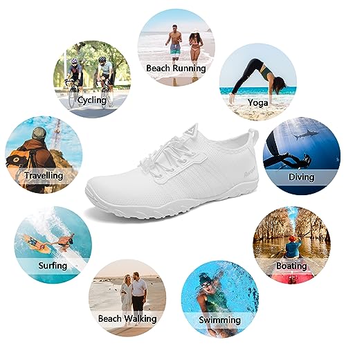 Racqua Water Shoes Quick Dry Barefoot Water Aqua Sport Beach Pool Swim Surf Diving for Men Women2