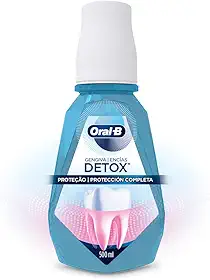 Oral-B Gengiva Detox Enxaguante Bucal 500 ml - Proteção Completa - Sem Álcool