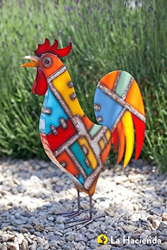 La Hacienda Noble Coq Décoration Oiseaux décorative de Jardin