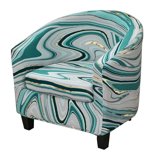 Funda elástica para sillón, protector de silla de club, tela suave y perfecta para decoración de habitación de ensueño, fácil de instalar y limpiar, funda de piel