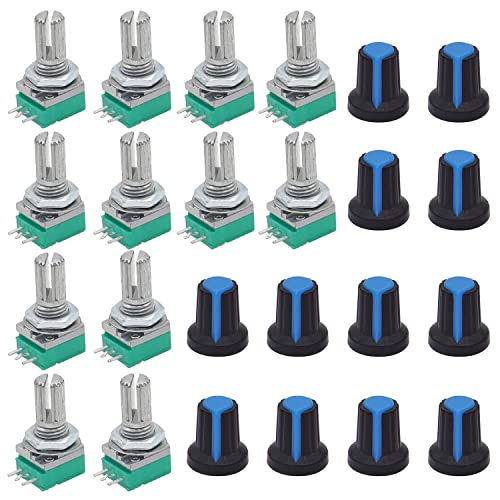 Potentiomètre rotatif 5k 10k 20k 50k 100k 500k pour kit électronique audio