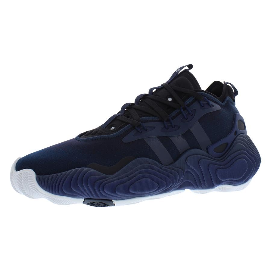 Image of adidas SM Trae Young 3 Team Unisex Shoes Size 12.5, Color: Blue /Core Black /Dark Blue
