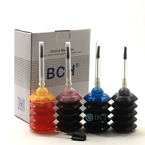 BCH Refill Ink Kit Compatible with Canon PG-240, PG-243, PG-245, CL-241, CL-244, CL-246 XL – Replaces Canon 275 276 Ink Cartridges – High-Yield Refill Bottles for PIXMA Printers
