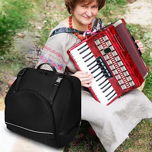 Vaguelly Bolsa Sanfona 40 120 96 Baixo Carregando Saco De Show Carrinho Sanfona Bag Acordeão Acordeo