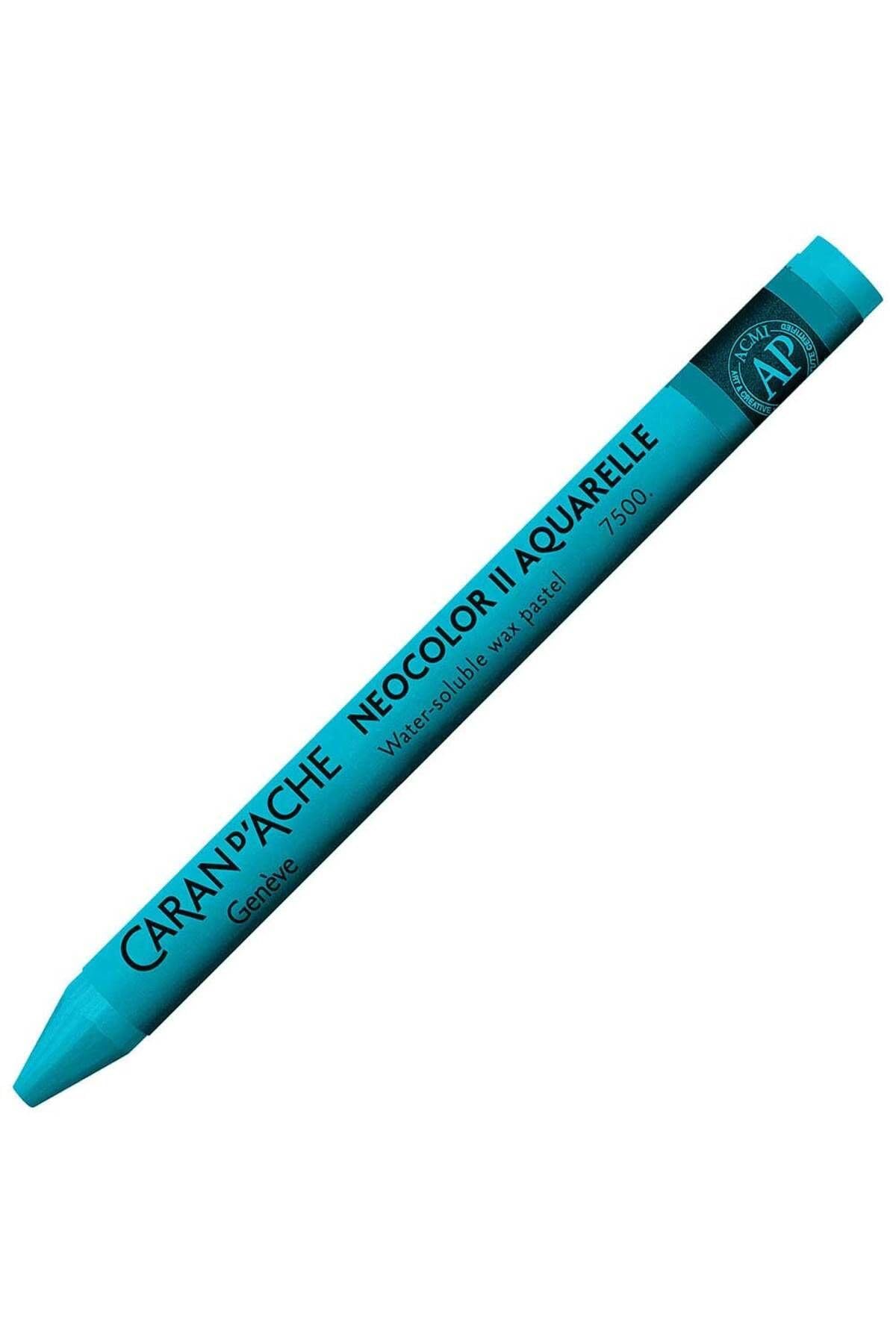Caran D'ache Blue Neocolor Watercolour Crayon Turquoise