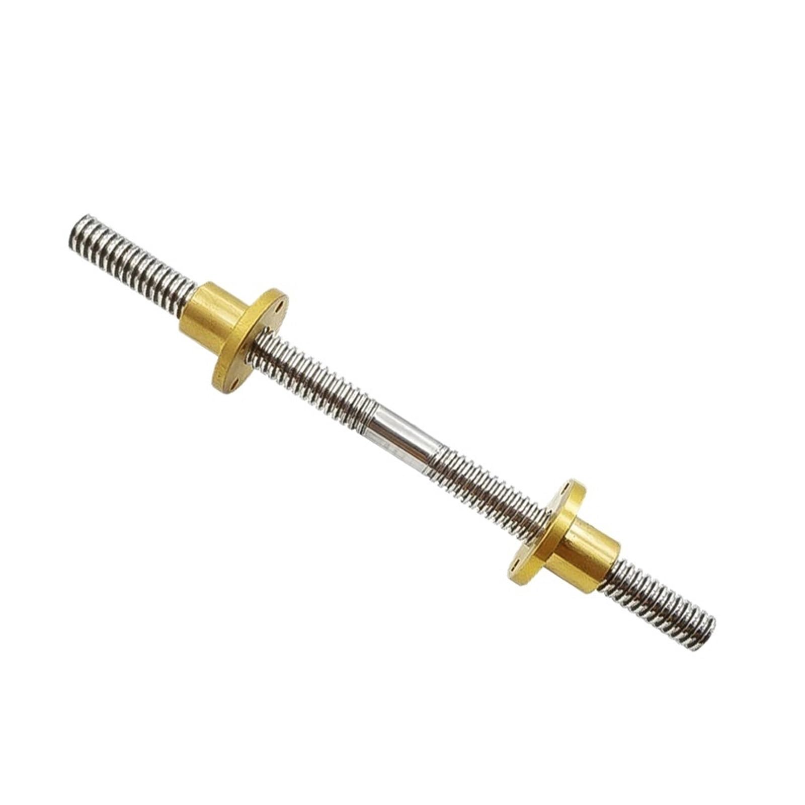 Ecrous de vis à billes en métal T10 T12 T14 T16 T20 T25 T28 vis gauche et droite vis trapézoïdale vis en forme de T écrou en cuivre rotatif gauche et droit ( Color : T16x4 screw set , Size : 1000mm )