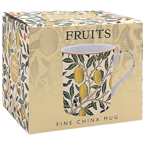 The Leonardo Collection Fruits Mug William Morris, Tea and Coffee Mugs for Hot Drinks, Fruits 2 - Image 3