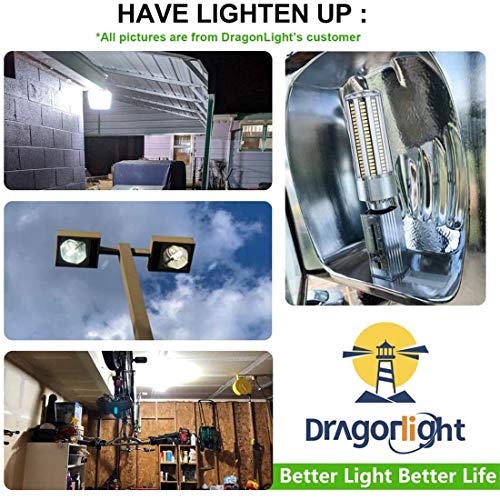 Ampoule LED maïs E26 E39 54W blanche pour éclairage garage et entrepôt