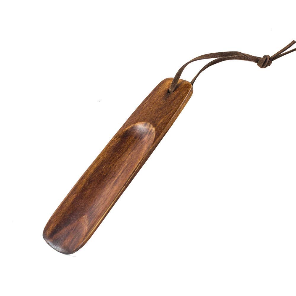 Akcesoria do obuwia Dorośli mężczyźni i kobiety Odpowiednie dla starszych kobiet w ciąży Buty z litego drewna z krótkim uchwytem (15 cm) Przenośny łyżka do butów (kolor: wielokolorowy, rozmiar: 15