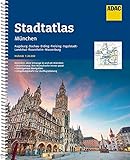  ADAC StadtAtlas München 1:20 000 mit Augsburg, Dachau, Erding, Freising: Ingolstadt, Landshut, Rosenheim, Wasserburg (ADAC Stadtatlanten 1:20.000)