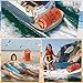 HFYZZ 2 Pack 10L Sand Anchor Bag for Small Boats, 2 in 1 PWC Jet Ski Anchor Bag Kit with Adjustable Buoy,Waterproof Dry Bag for Jet Ski, Kayak, Boat, Paddle Board, Watercraft and Canoe