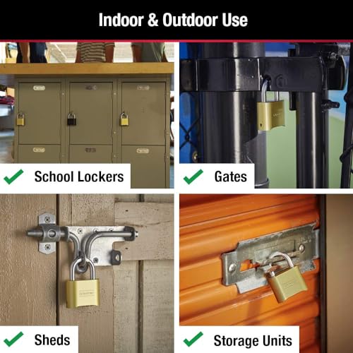 Master Lock 175D Brass Combination Padlock thumb #3