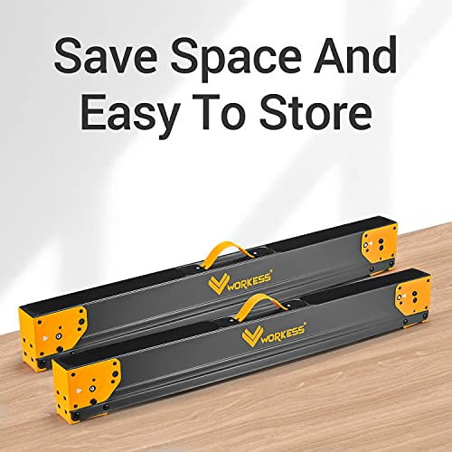 WORKESS Heavy Duty Folding Saw Horses
