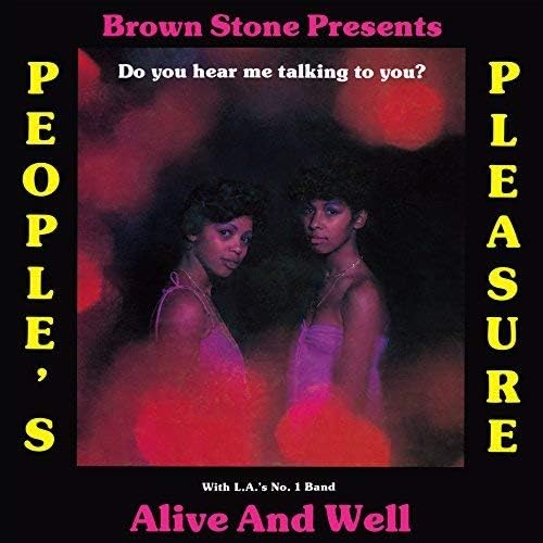 ALIVE AND WELL (3) PEOPLE'S PLEASURE - Do You Hear Me Talking To You? - CD