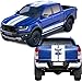 Decalcomanie per auto Adesivi lunghi sportivi Porta laterale del cofano Porta del portellone Stripe Graphic, per Ford Ranger 2015 2016 2017 2018 5 pezzi
