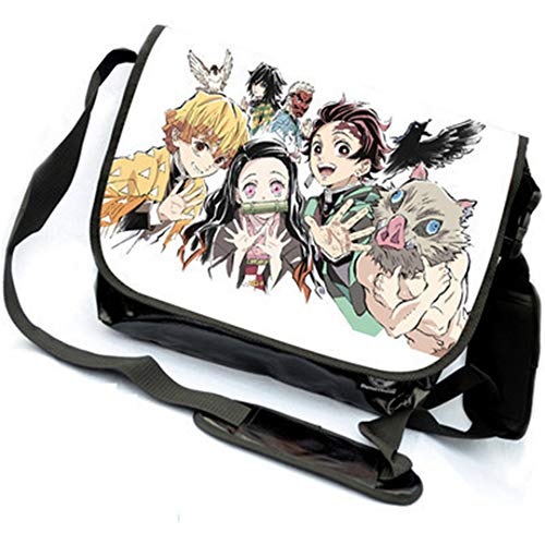 GO2COSY Anime Demon Slayer Kimetsu no Yaiba Shoulder Bag Messenger Bag Cosmetic bag Cross-body Bag Handbag