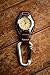 Dakota Leather Field Clip, Clip Watch, Leather Fob Strap, Lightweight Dress Watch, Outdoor Gifts for Men and Women, Use for Fishing, Golf and More