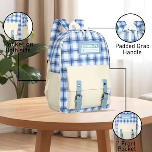 Image of Tinytot 30 Litre Japanese Korean Style School Bag Water-Resistant Laptop & Travel Backpack - Unisex Large 18 Inches Multipurpose Student Backpack for Boys & Girls, Men & Women