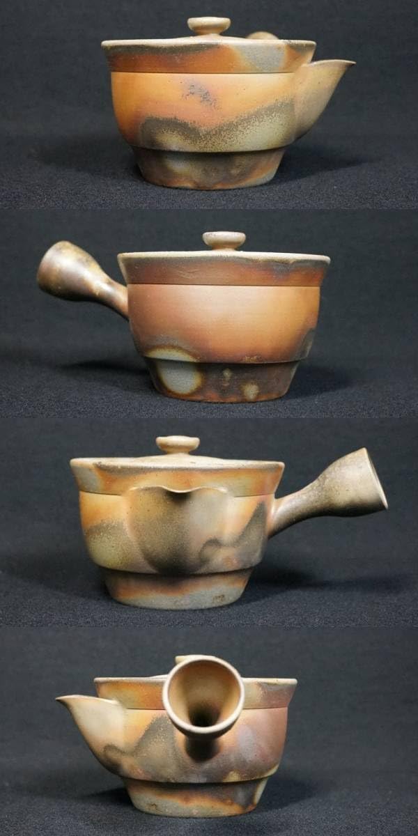 【備前焼/茶器セット】煎茶器　泉　急須　湯呑み　湯冷し　工芸品　和食器 備前焼/茶器セット】煎茶器 泉 急須 湯呑み 湯冷し 工芸品 和食器 備前焼/