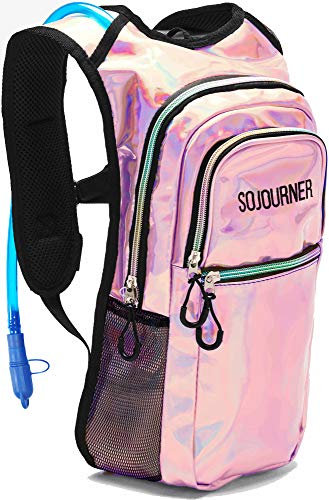 Sojourner Rave Hydration Pack Backpack - 2L Water Bladder Included for Festivals, Raves