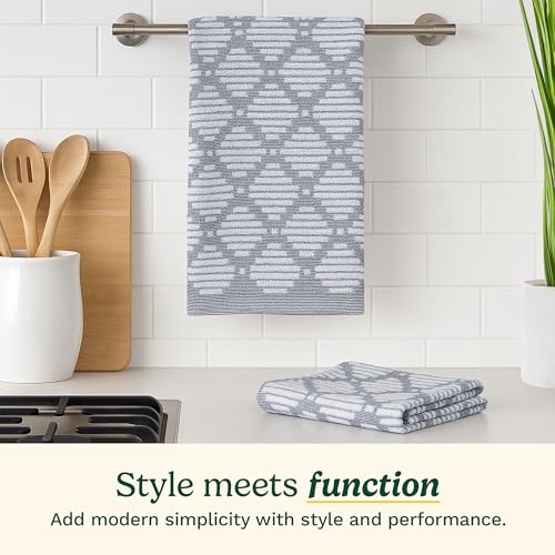 Image of Best Brands Cuisinart Cotton Kitchen Towels, 2-Pack 18x28, Bleach Safe