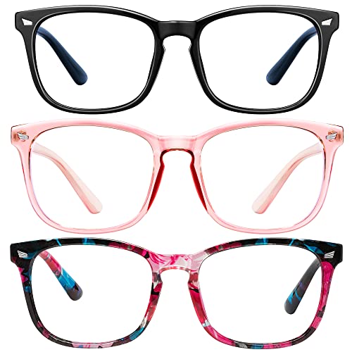 Image of hunsquer Blue Light Glasses for Woman /Men Computer Blue Light Glasses