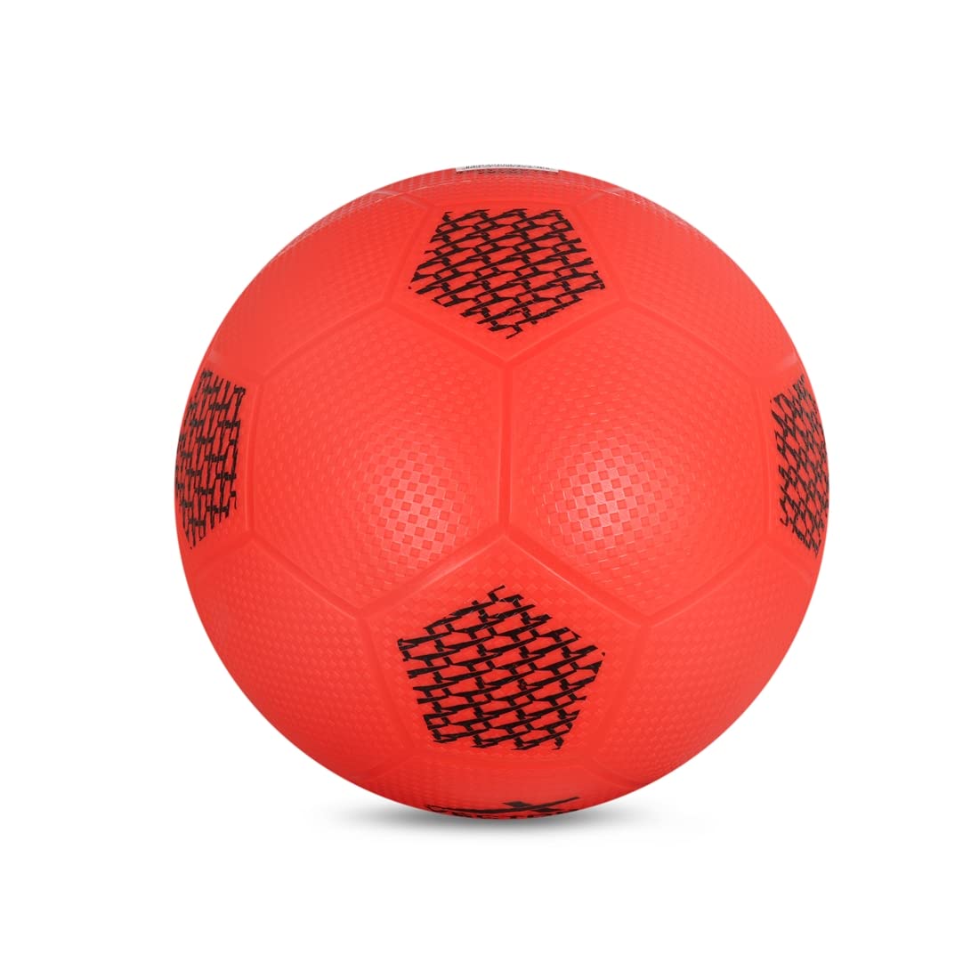 Vector X PVC Soft Kick Home Play Fußball, Training, (Größe 3), Orange und Rot, 2 Stück