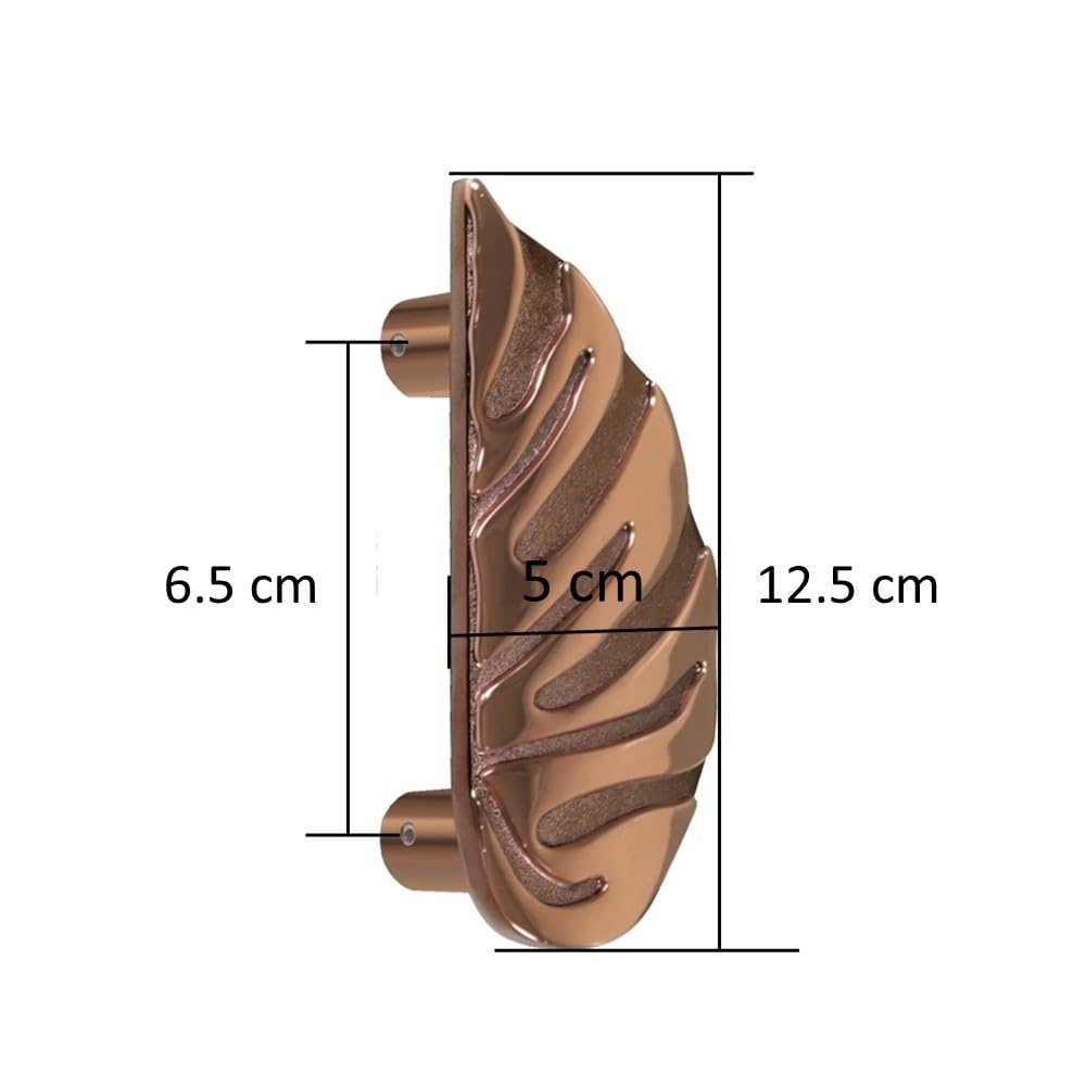 RAB Rose Gold Zinc Handle - Drawer Cabinet Door -2 RAB Rose Gold Zinc Handle - Drawer Cabinet Door -2