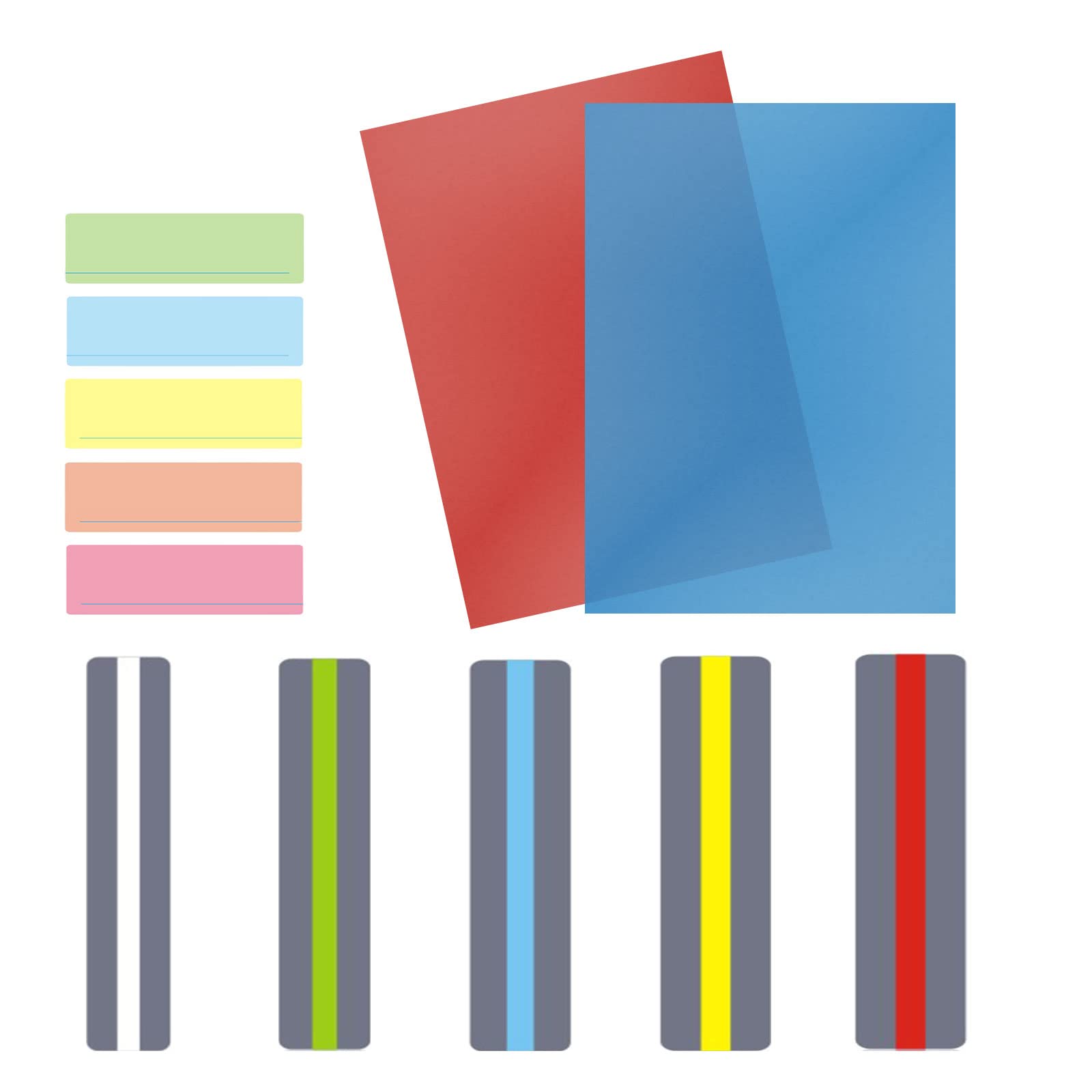 Règle De Lecture Pour Dyslexie - Bande Colorée Surlignage - Aide Concentration - Enfants/adultes