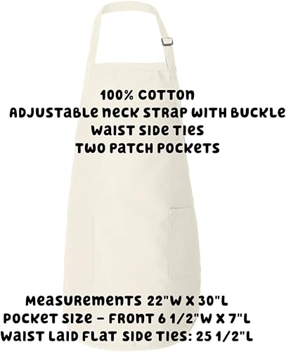 Miniatura 3 de Delantal bordado personalizado con nombre o logotipo personalizado - Delantales personalizados para hombres y mujeres, chef, cocina, parrilla,