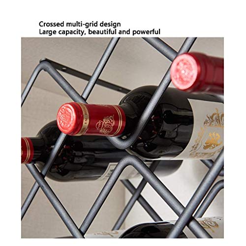 Estante para vino minimalista moderno expositor de botellas para cocina 5